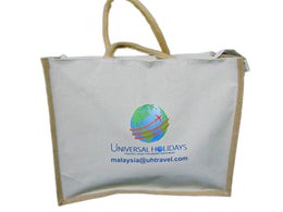 Eco-friendly Jute & canvas Bag
