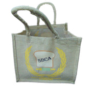 Natural Burlap Tote Bag