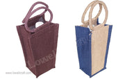 Wine Bottle jute Bag