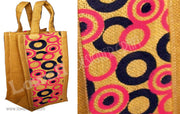 POLKA DOT WINE BOTTLE BAG