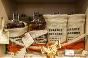 JUTE DRAWSTRING WINE BAG