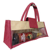 Jute Wine Gift Hamper Bag