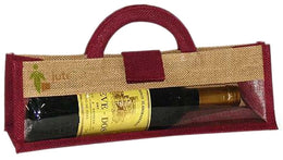 Jute Wine Gift Hamper Bag