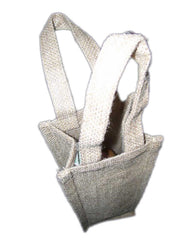STRIPE DESIGN SINGLE WINE BOTTLE BAG