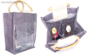 JUCO WINE BOTTLE SHOPPING BAG