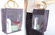 JUCO WINE BOTTLE SHOPPING BAG