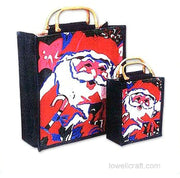 SANTA CLAUSE JUTE BAG