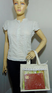 Jute Bag with PVC Window