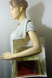 Jute Bag with PVC Window