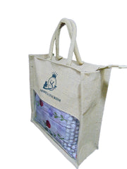 Jute Cosmetic Bag