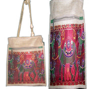 SILK PATCH JUTE BAG
