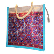 SILK PATCH JUTE BAG