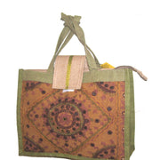 SILK PATCH JUTE BAG