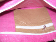 THREAD EMBROIDERY JUTE BAG