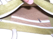 THREAD EMBROIDERY JUTE BAG