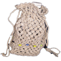 JUTE  BOTTLE DRAWSTRING BAG