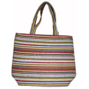 JUTE HANDLOOM  BEACH BAG