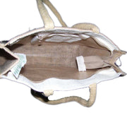 LADIES CHECK WEAVE DESIGNER BAG