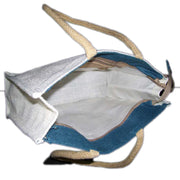 LADIES CHECK WEAVE DESIGNER BAG