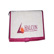 JUTE COTTON CARD HOLDER PURSE