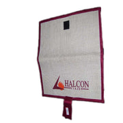 JUTE COTTON CARD HOLDER PURSE