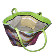 DIGITAL PRINT JUTE LADIES BAG