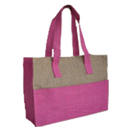 TWO TONE JUTE BAG
