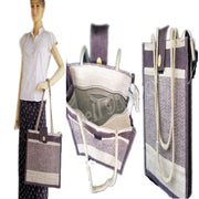 HERRING BONE JUTE BAG