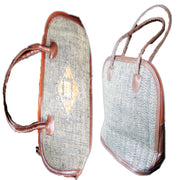 HERRING BONE FABRICJUTE BAG