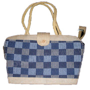 HANDLOOM FABRIC DESIGNER JUTE  BAG