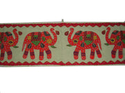 JOGI ELEPHANT PATCH TABLE RUNNER