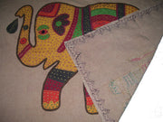 Camel Embroidery Wall Hanging Table Cover