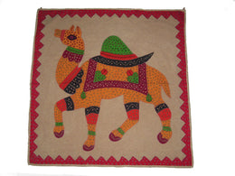 Camel Embroidery Wall Hanging Table Cover