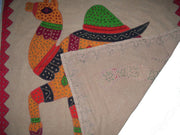 Camel Embroidery Wall Hanging Table Cover
