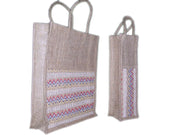 Handloom Net Wine Shopping Bag