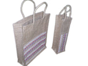 Handloom Net Wine Shopping Bag