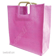 D CANE JUTE SHOPPING BAG