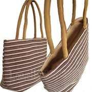 ZARI BORDER COTTON JUTE BAG