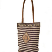 ZARI BORDER COTTON JUTE BAG