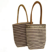 ZARI BORDER COTTON JUTE BAG