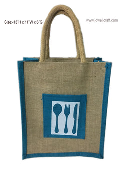 JUTE PRINTED BAG