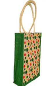 POLKA DOTS JUTE BAGS