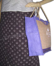 BIG SIZE WOODEN BUTTON JUTE BAG