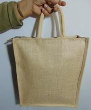 Floral Print Jute books Bag(12