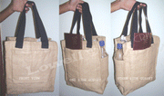 HEAVY WEIGHT JUTE SHOPPING BAG