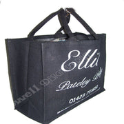 SINGLE COLOR PRINTED JUTE  BAG