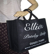 SINGLE COLOR PRINTED JUTE  BAG