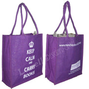 SINGLE COLOR PRINTED JUTE  BAG