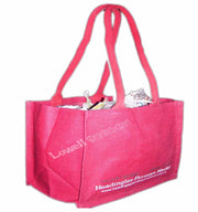SINGLE COLOR PRINTED JUTE  BAG