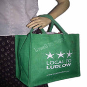 SINGLE COLOR PRINTED JUTE  BAG